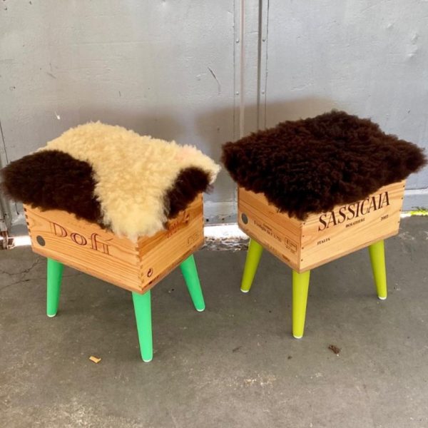 Fellhocker "brown sheep" – Bild 2